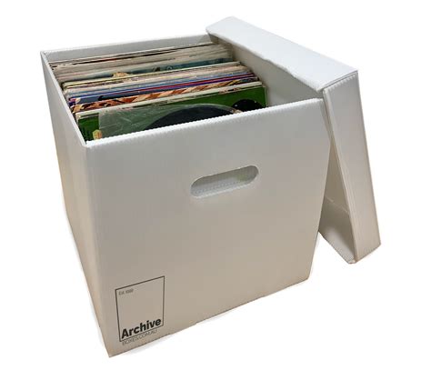 metal record storage boxes|packing boxes for record albums.